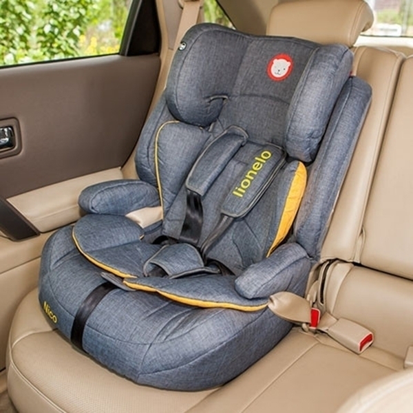 Детское автокресло Lionelo Nico + подарок: шторки и органайзер фото 8