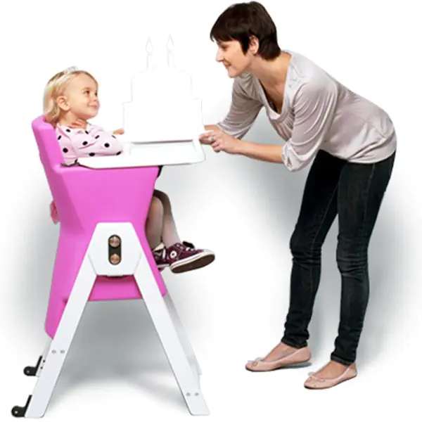 Cтульчик для кормления-трансформер Age Design HiLo 2 в 1 фото 4