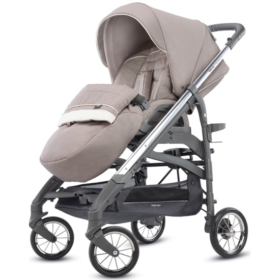 Детская коляска Inglesina Trilogy Plus System Quattro 4 в 1 на шасси Trilogy Plus Chrome Slate фото 5