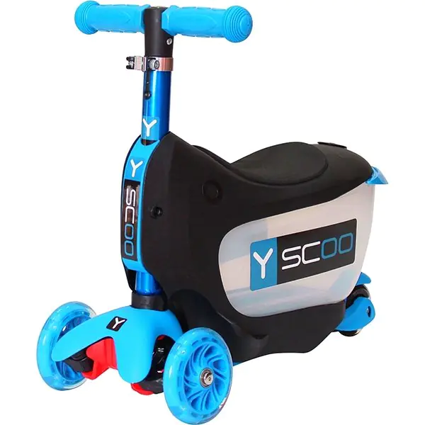 Каталка-самокат 3 в 1 Y-Scoo Mini Jump&Go фото 2