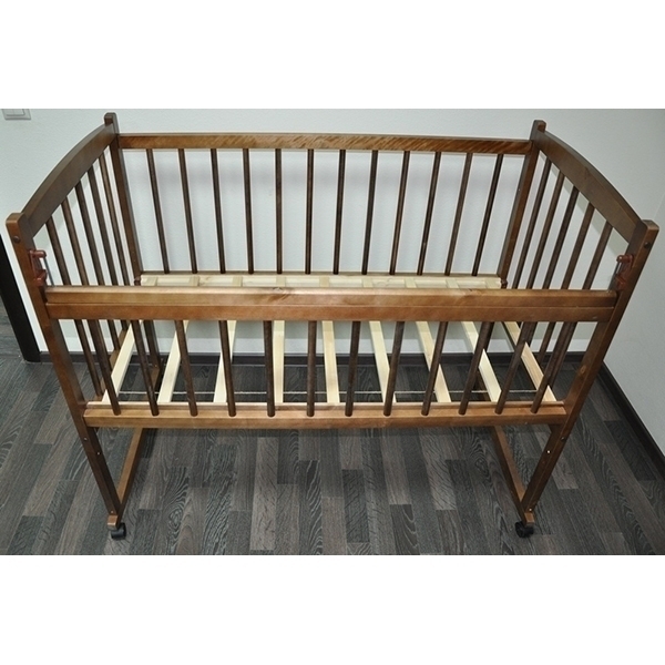 Детская кроватка Массив Беби-2, колесо-качалка фото 7