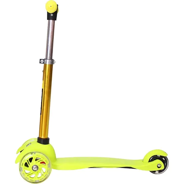 Каталка-самокат 3 в 1 Y-Scoo Mini Jump&Go со светящимися колесами фото 17