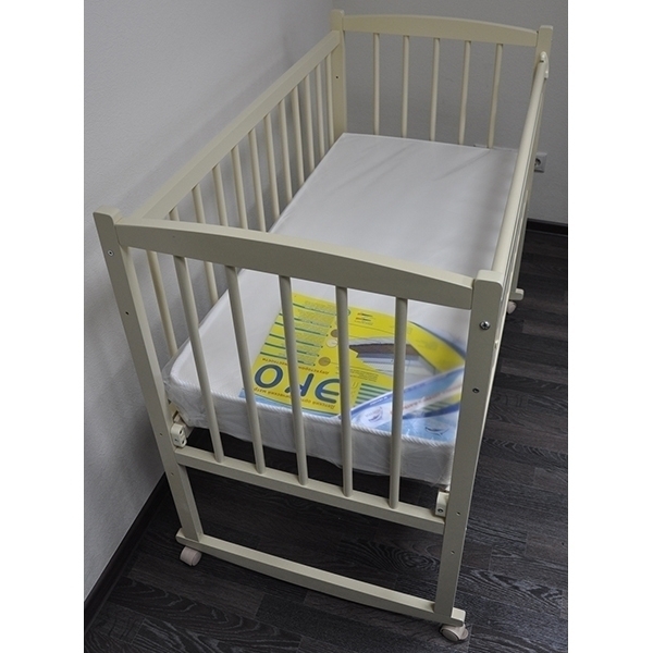 Детская кроватка Массив Беби-2, колесо-качалка фото 16