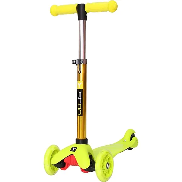 Каталка-самокат 3 в 1 Y-Scoo Mini Jump&Go со светящимися колесами фото 15