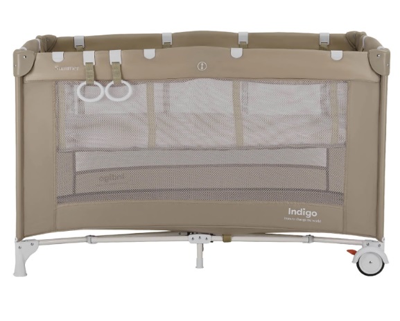 Детская кровать-манеж Indigo Summer, 2 уровня фото 3