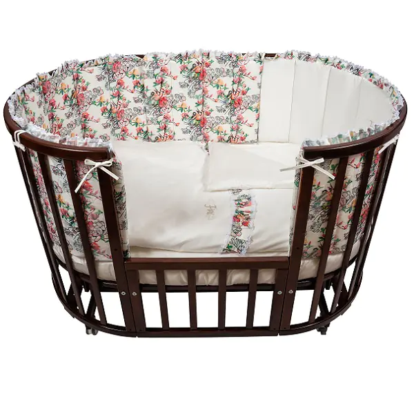 Комплект постельного белья Nuovita Fiori для кровати-трансформера Nido Magia (6 предметов) фото 5