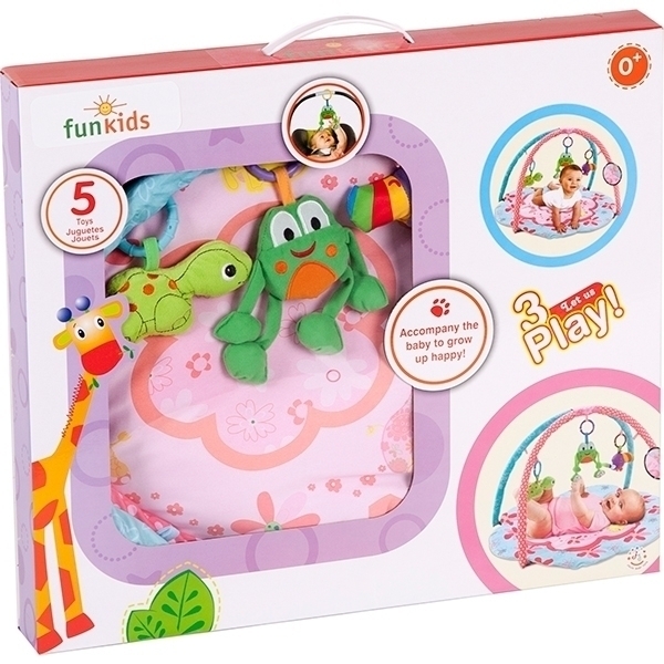 Развивающий коврик для новорожденного Funkids Happy Frog Gym 8830 фото 2