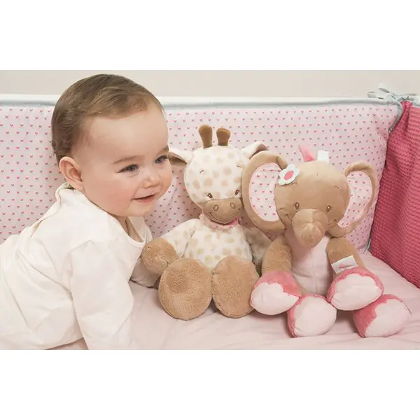 Круглый игровой коврик Nattou Charlotte & Rose Жираф и Слоник 655231 фото 6