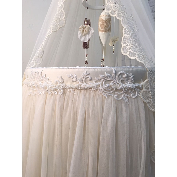 Комплект постели для овальной кроватки / люльки Marele Совершенство 460247, 3 предмета фото 1