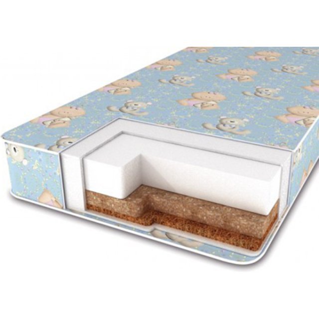 Детский матрас Сонная Сказка Добрыня Никитич Стандарт 120 х 60 - Фото