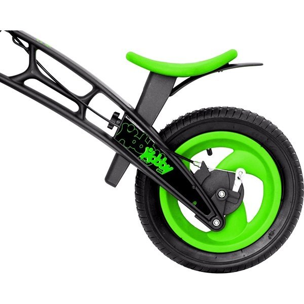 Велобалансир + беговел Hobby-Bike RT Fly А Черная Оса Plastic А-шины елочка фото 9