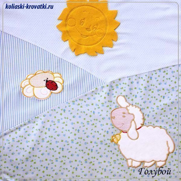 Комплект белья Золотой Гусь Веселые Овечки 7 предметов фото 2