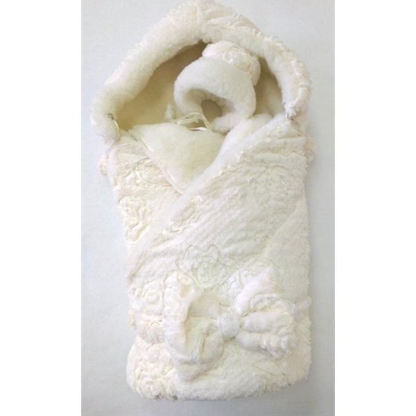 Конверт на выписку EcoLine Пушистая Роза фото 3