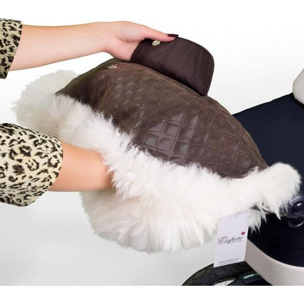 Муфта для рук Esspero Magda натуральный мех - Фото