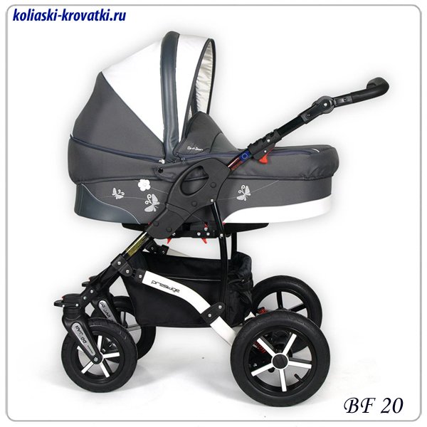 Коляска Danny Sport 2 в 1 Butterfly из эко-кожи фото 15