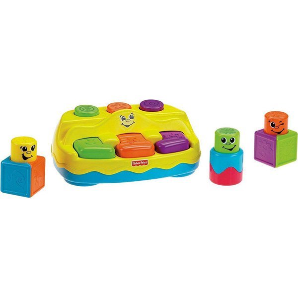 FP V6940 Кубики-локи с сюрпризами Fisher Price Веселое пианино фото 2