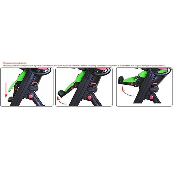 Стульчик для кормления Ivolia Love 02, 4 колеса фото 23