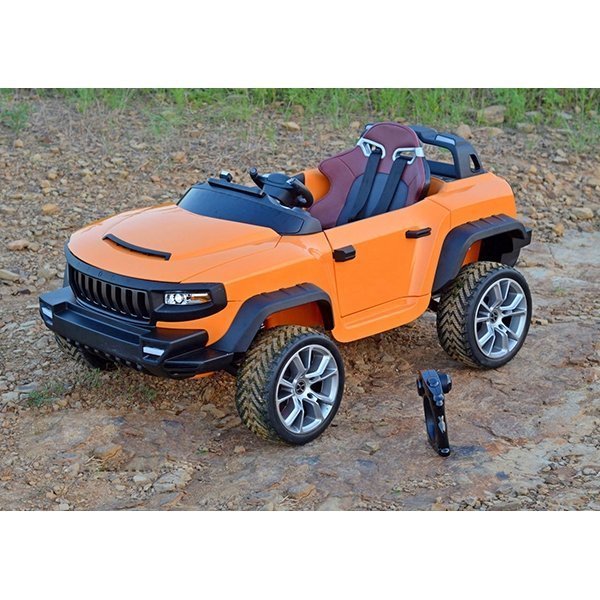 Электромобиль джип-внедорожник RT Broon Henes полноприв. со встроен. планшетом Android 24V арт. Т870 фото 41