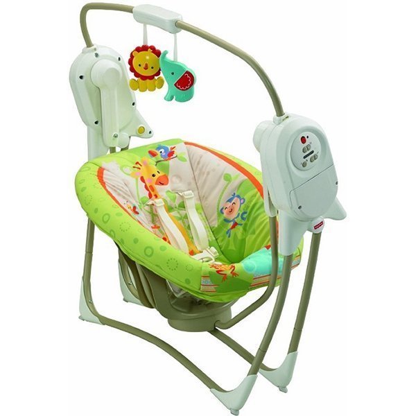 FP BFH05 Мини-колыбелька Fisher Price Друзья из Тропического Леса фото 2