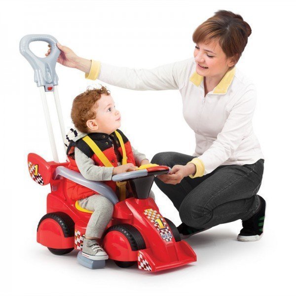 2151 Каталка 5 в 1 Weina с родительской ручкой фото 5