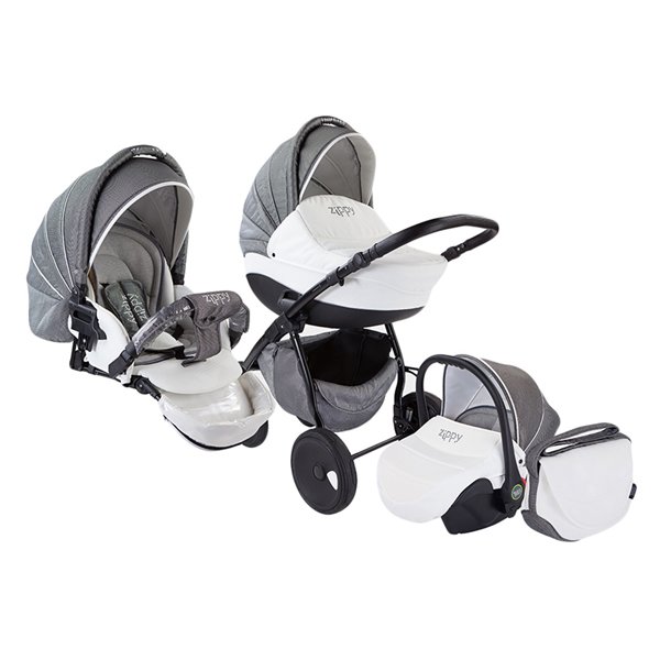Фото Детская коляска Tutis Zippy Silver New 3 в 1, реальные фотографии клиентов | Коляски-Кроватки.Ру