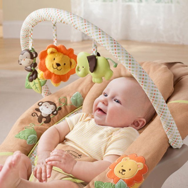 Шезлонг для детей Summer Infant Swingin Safary фото 4