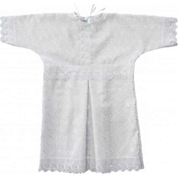 11181 Крестильный набор для мальчика Золотой Гусь (рубашка и чепчик) фото 1