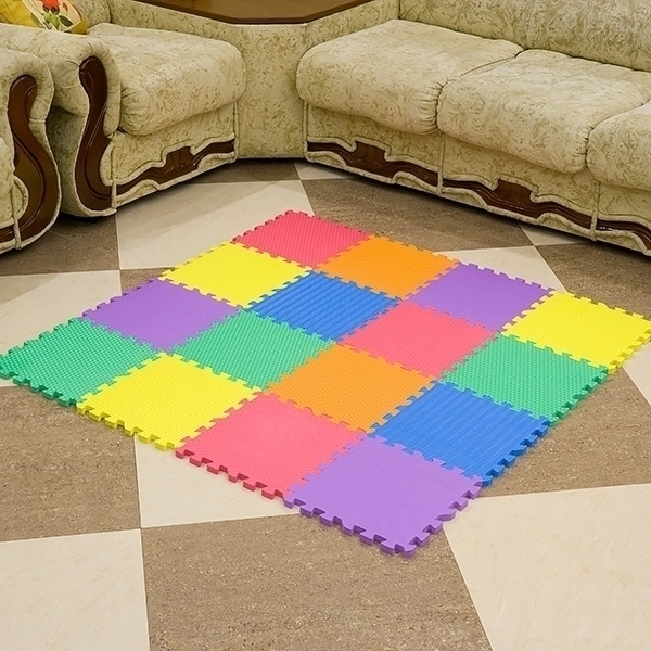 Рельефный коврик-пазл 12" Funkids Сенс-12 без изображений фото 3