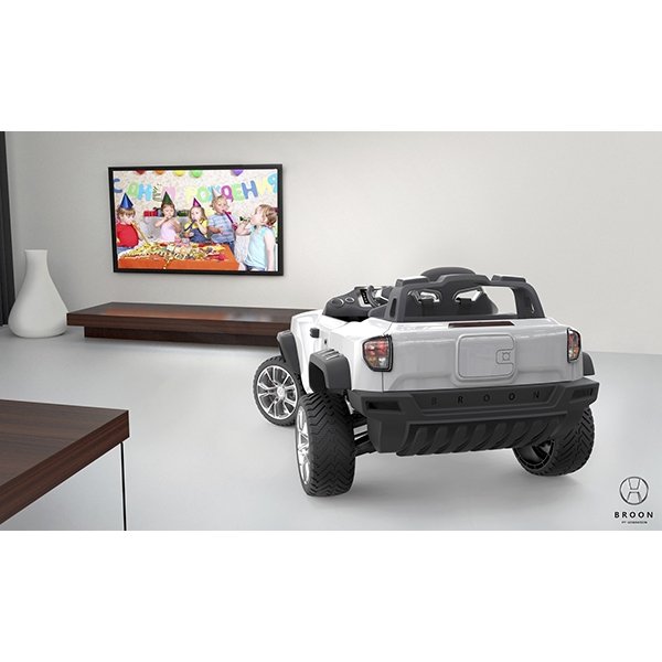 Электромобиль джип-внедорожник RT Broon Henes полноприв. со встроен. планшетом Android 24V арт. Т870 фото 34