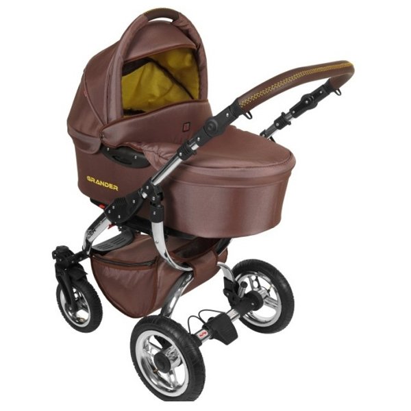 Детские коляски Tutek Grander Alu Chrom 3 в 1 фото 18