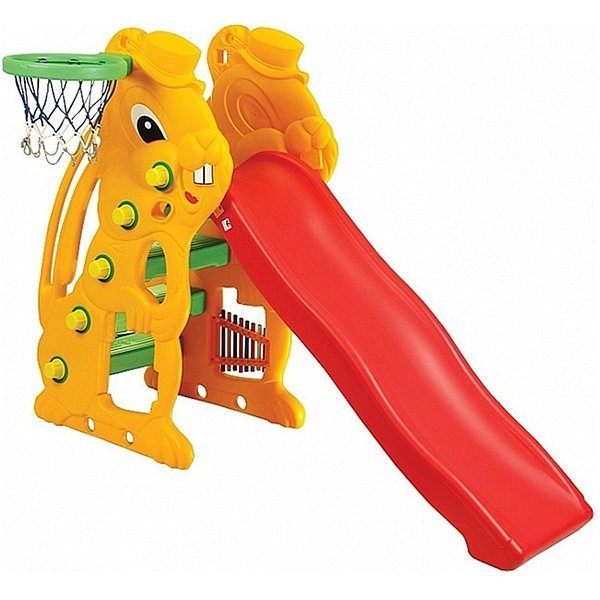 Горка RT Заяц Geburt + баскетбольное кольцо арт. 07-SL фото 1
