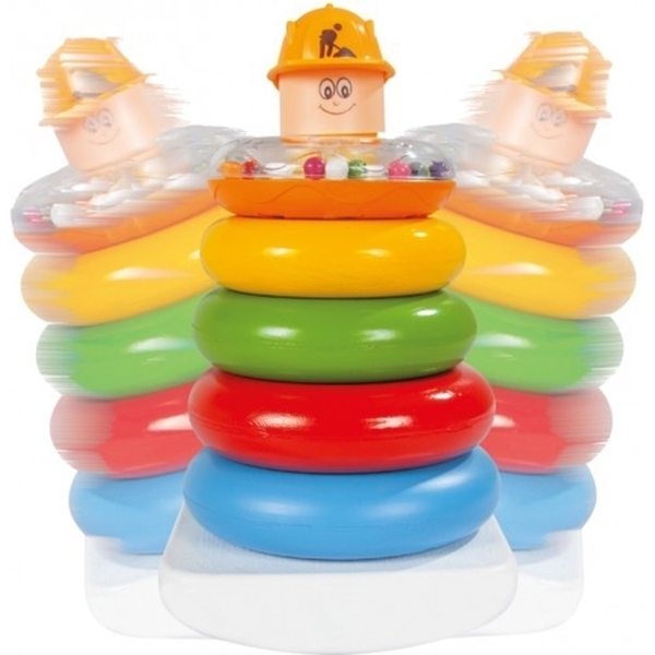 Пирамидка Pilsan Весёлые Кольца 03-267 фото 2