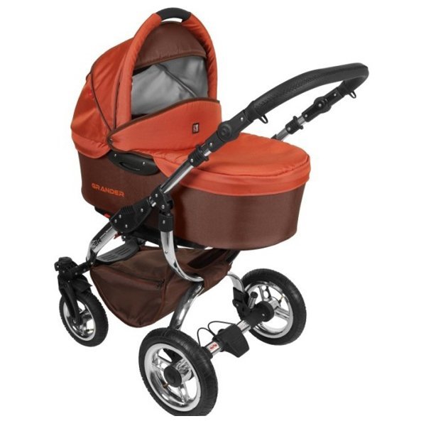 Детские коляски Tutek Grander Alu Chrom 3 в 1 фото 9
