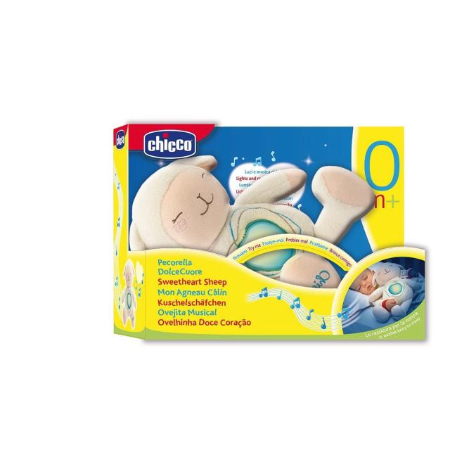 Игрушка развивающая мягкая Chicco "Овечка Sweetheart" фото 3