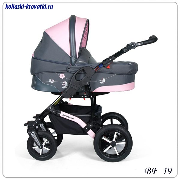 Коляска Danny Sport 2 в 1 Butterfly из эко-кожи фото 14