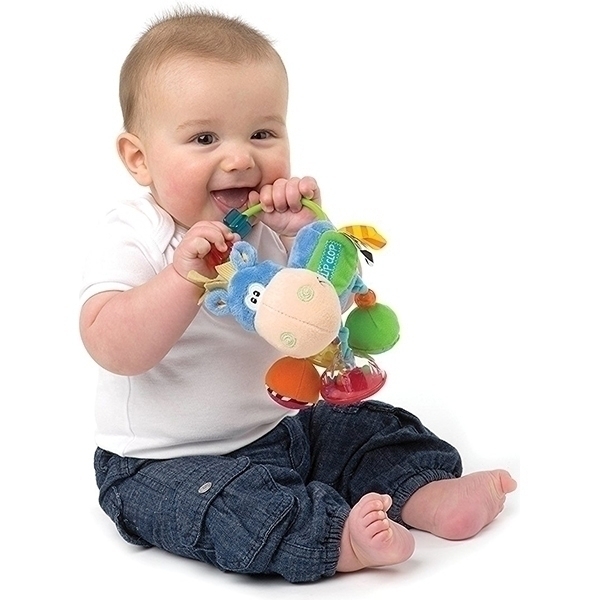 Мягкая игрушка-погремушка Playgro Ослик 0101145 фото 4