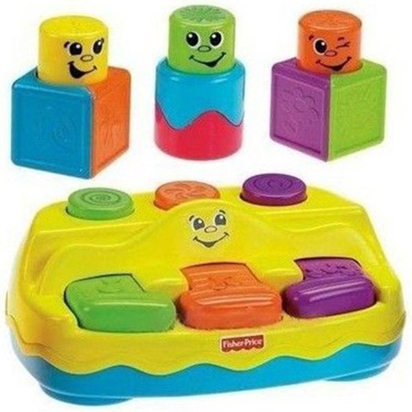 FP V6940 Кубики-локи с сюрпризами Fisher Price Веселое пианино фото 1