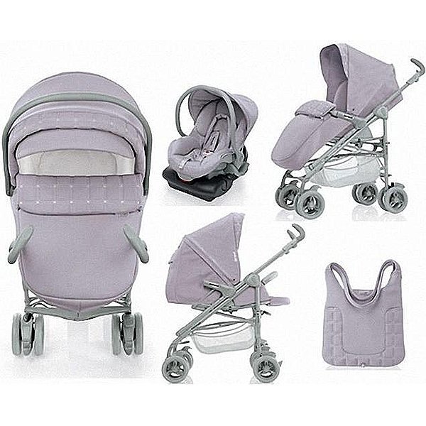 Детская коляска Brevi Millestrade Atelier 3 в 1 - Фото