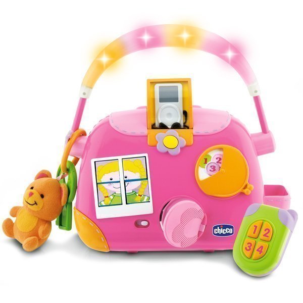 70680 Игрушка развивающая Chicco "Музыкальная сумочка" - Фото