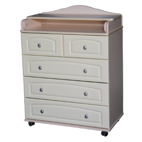 Пеленальный комод Антел Ульяна-6 800/5 МДФ - Фото