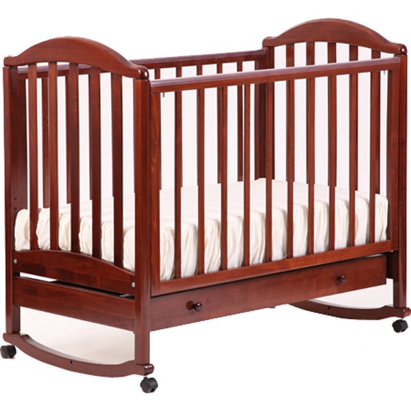 Детская кроватка Кубаньлесстрой Лилия АБ 17.1 с ящиком - Фото