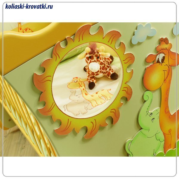 Детская кроватка Baby Italia Lucy качалка фото 3