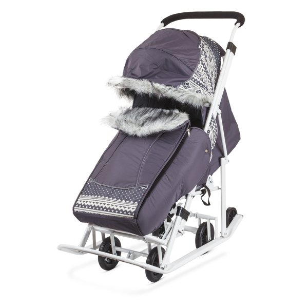 Санки-коляска Kristy скандинавия 2016 - Фото