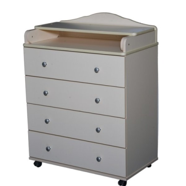 Пеленальный комод Антел Ульяна-2  800/4 ЛДСП - Фото