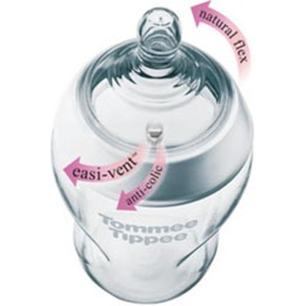42240573 Антиколиковая бутылочка Tommee Tippee  с индикатором температуры питания 150мл фото 1