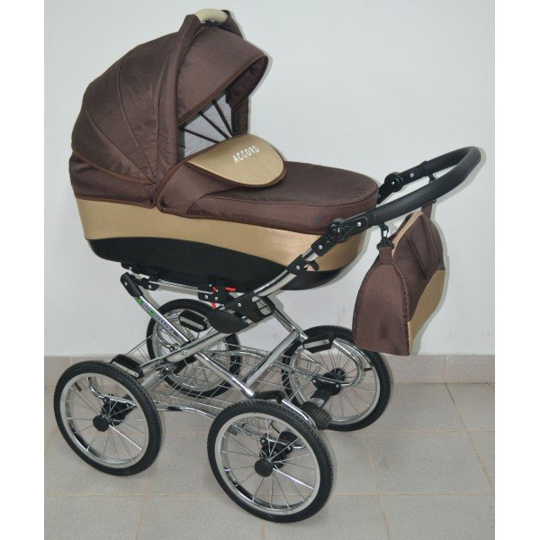 Фото Детская коляска Tutic Accord Classic Chrome 2 в 1, реальные фотографии клиентов | Коляски-Кроватки.Ру