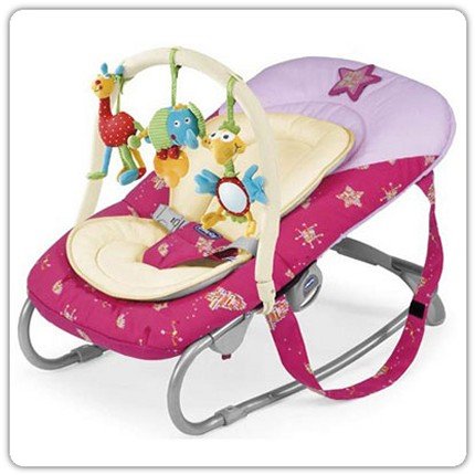CHICCO шезлонг с игрушкой RELAX & PLAY STARLETTE - Фото
