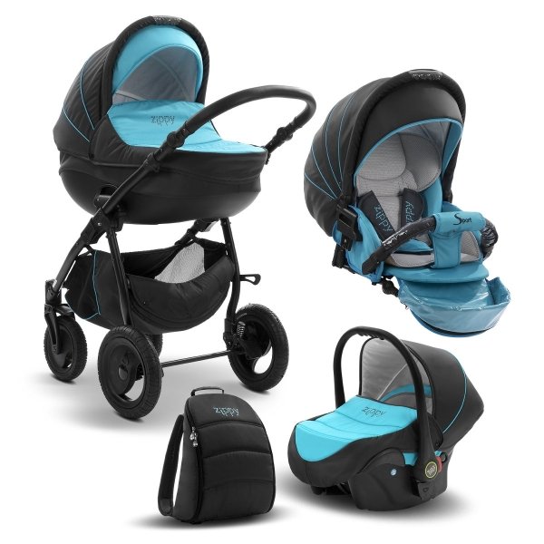 Детская коляска Tutis Zippy Sport Plus 3 в 1 - Фото