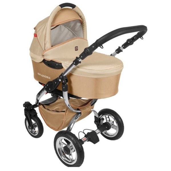 Детские коляски Tutek Grander Alu Chrom 3 в 1 фото 11