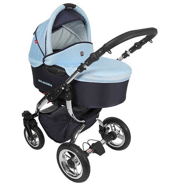 Детские коляски Tutek Grander Alu Chrom 3 в 1 фото 2